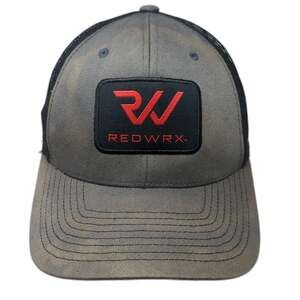 Hoyt Archery Trucker Hat Gray One Size Redwrx Mesh Back Snapback Archery Gear